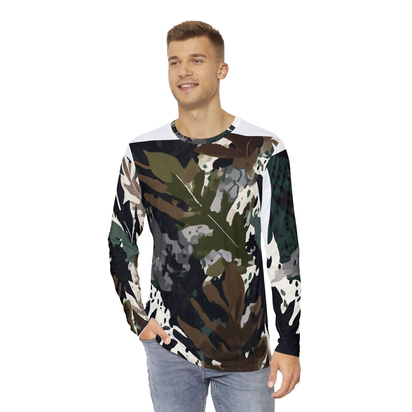 Abilene Camo Men's Long Sleeve Shirt by Camo Joes