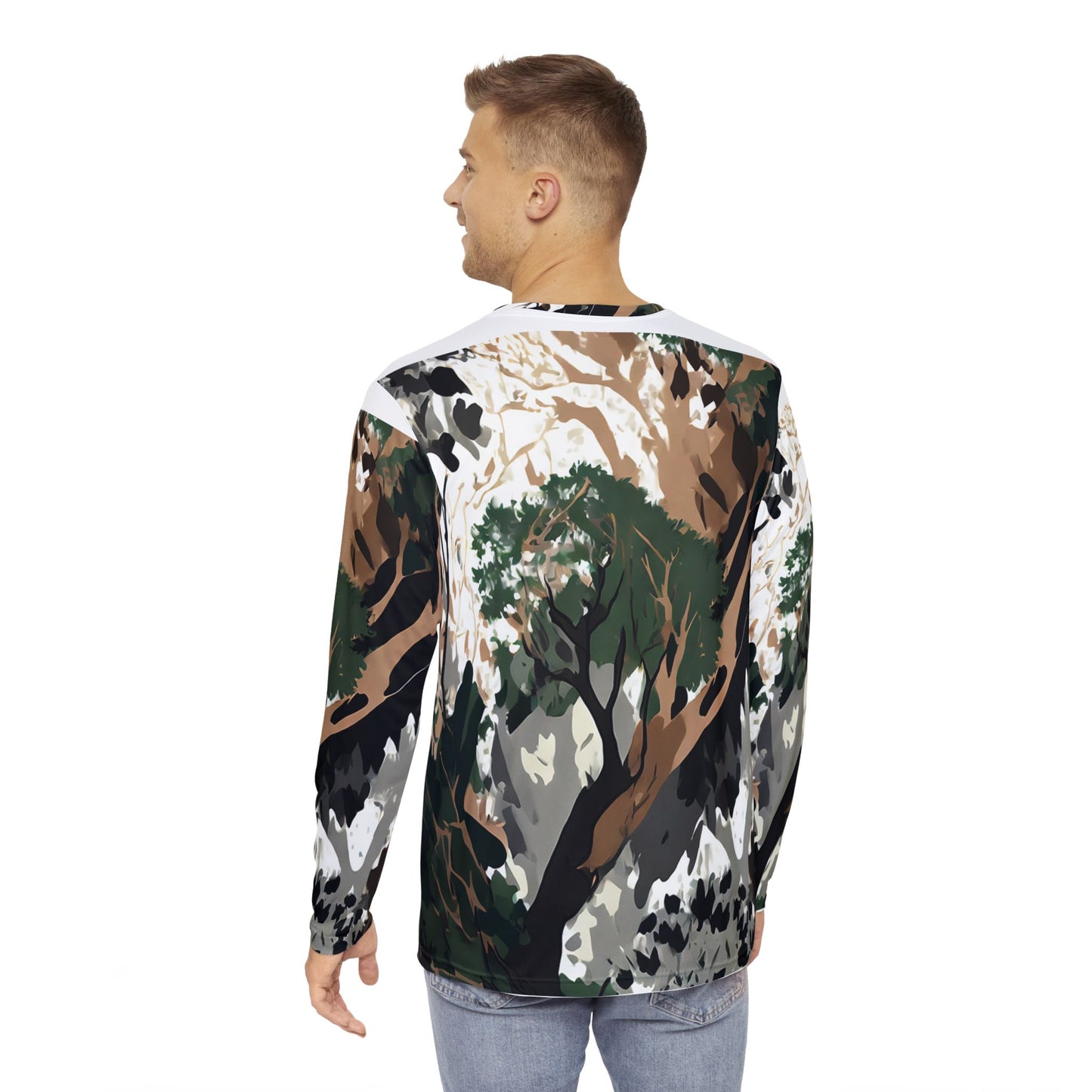 Chesterfield Camo Men's Long Sleeve Shirt (AOP)