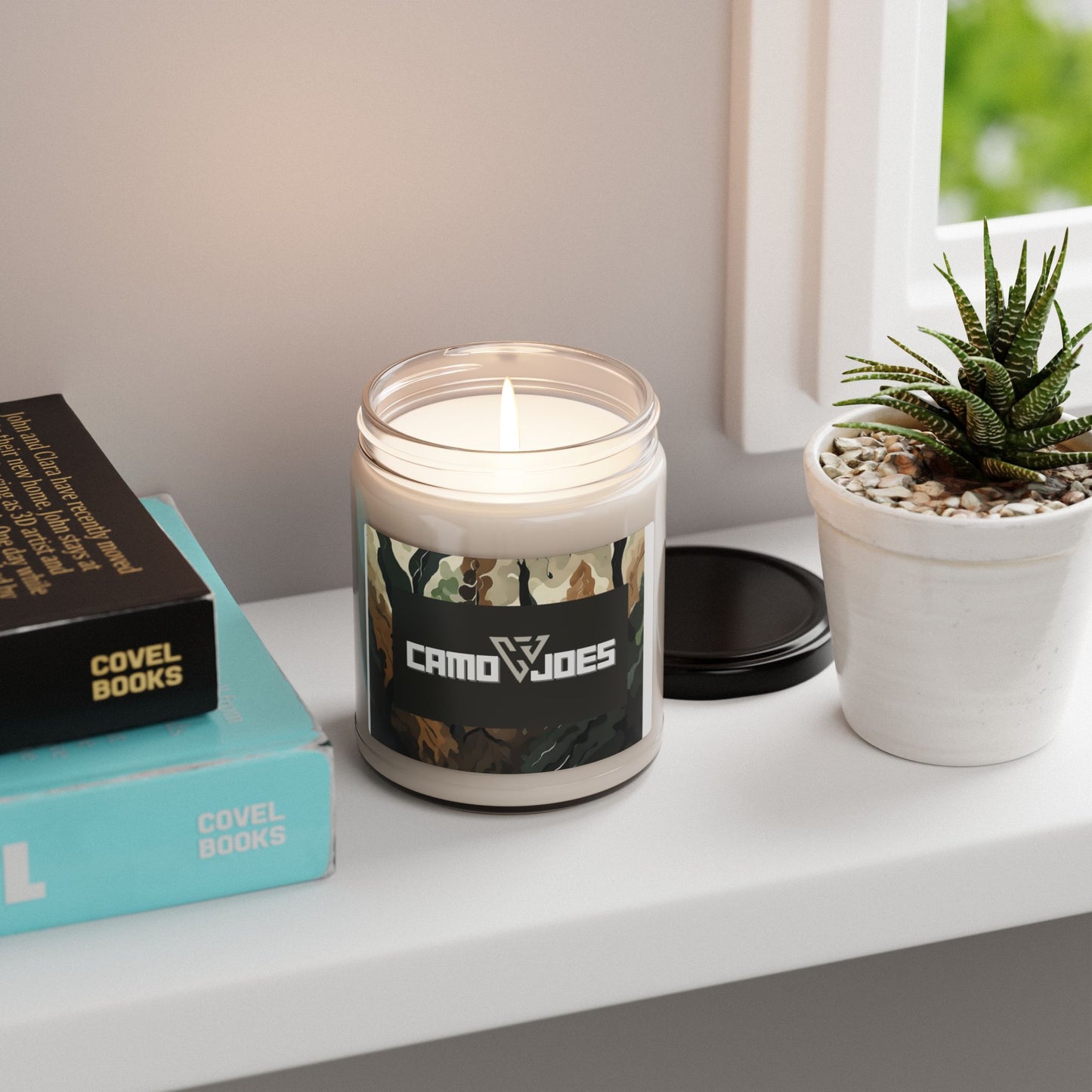 Scented Soy Candle, 9oz by Camo Joes