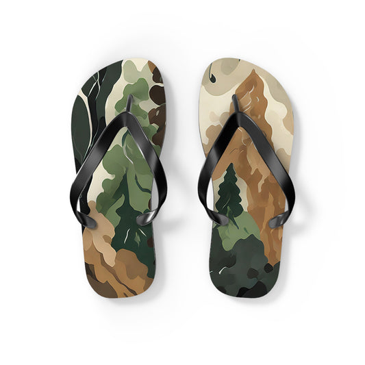 Bangor Camo Flip Flops