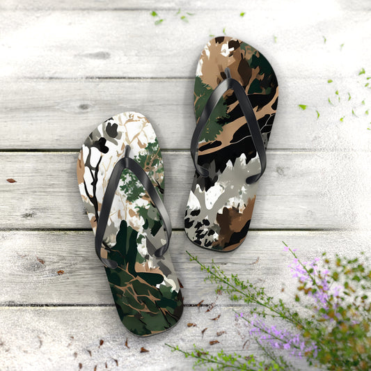 Chesterfield Camo Flip Flops