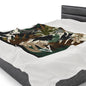 Abilene Camo Velveteen Plush Blanket by Camo Joes