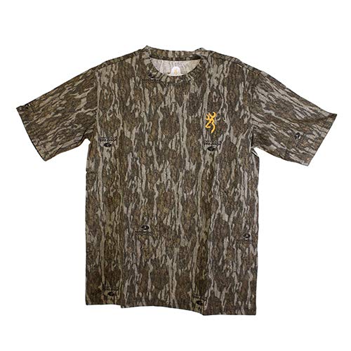 Browning Wasatch-Camo Brown S/S T-Shirt