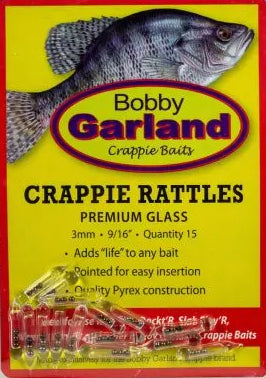 CRAPPIE GLASS RATTLES